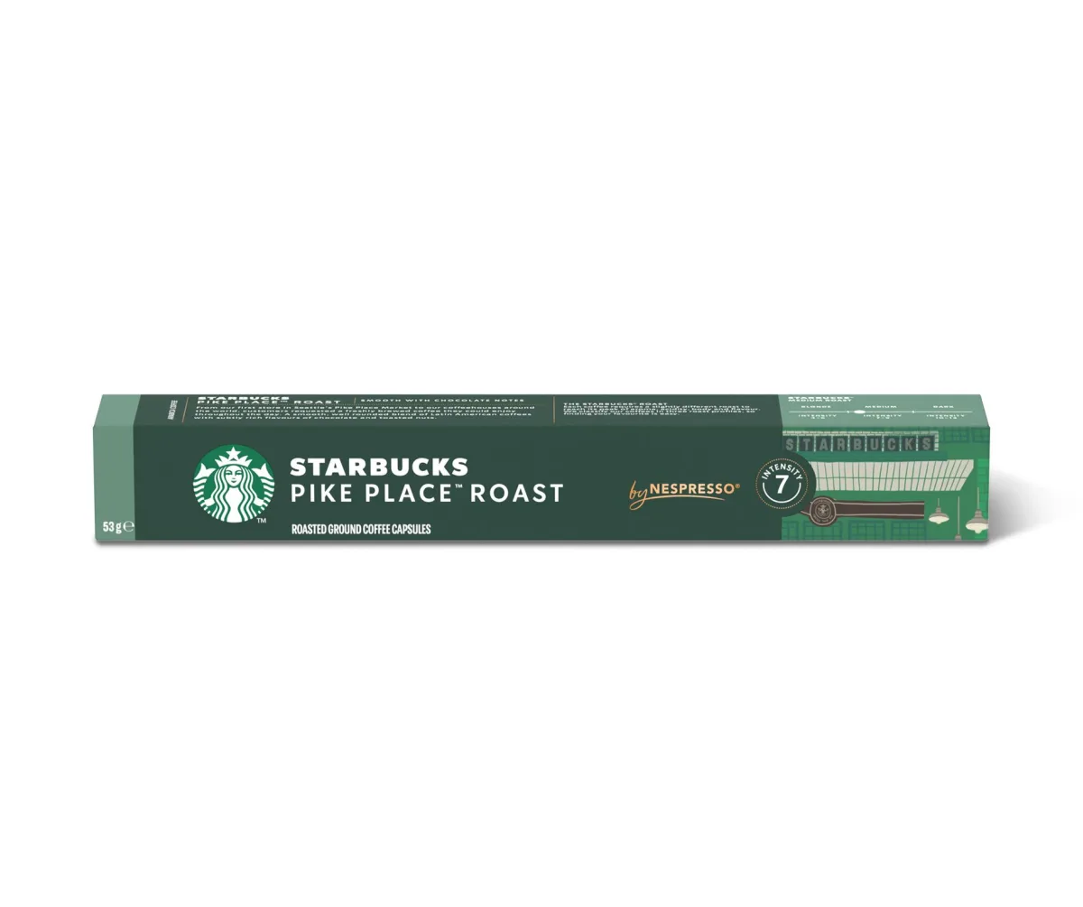 Кофе в капсулах Starbucks by Nespresso Pike Place Roast (Nespresso Original) — фото 3 из 5