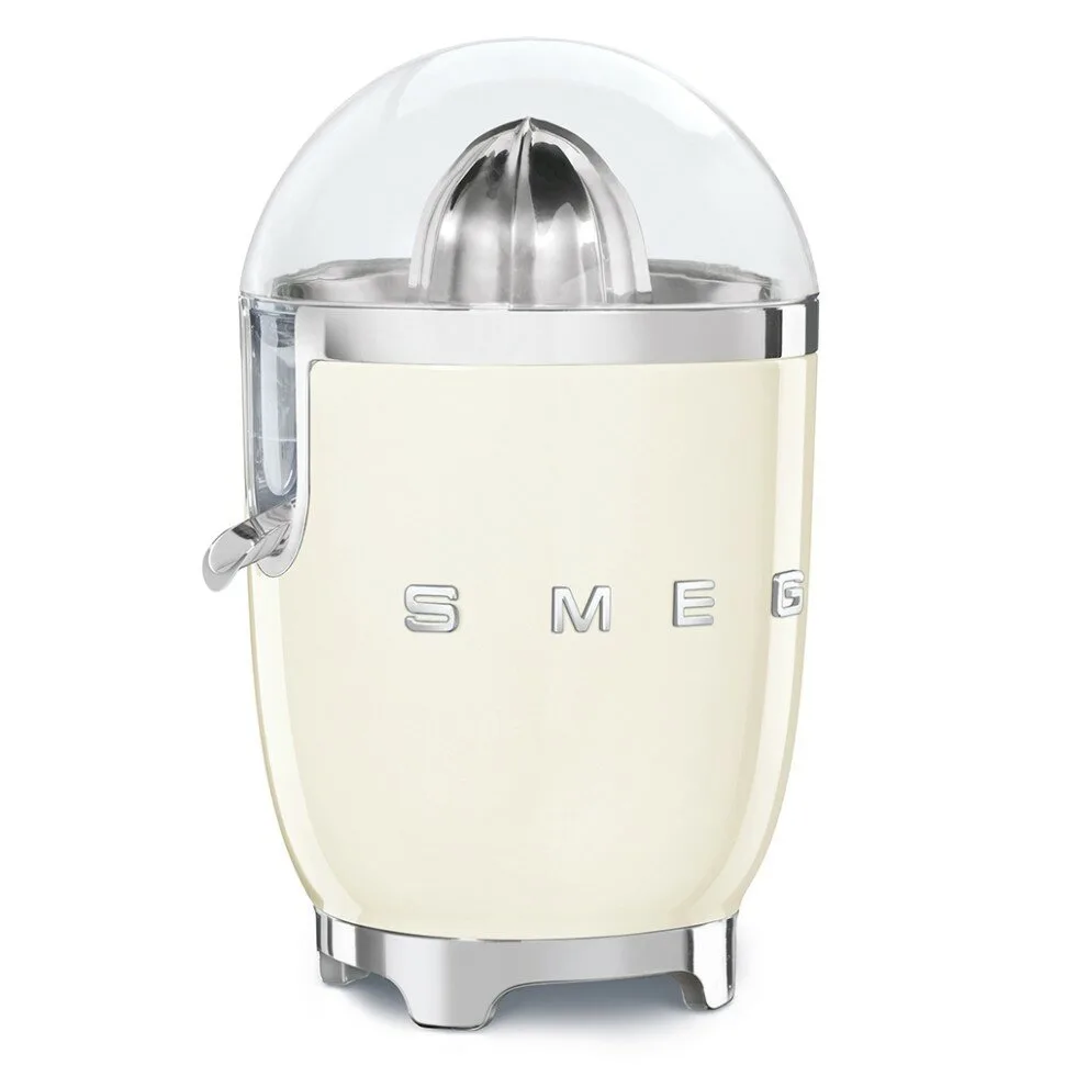 Соковыжималка Smeg CJF11CREU, кремовый, для цитрусовых, нержавеющая сталь, 1 л — фото 2 из 7