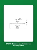 Верхний душ GROHE Rainshower Cosmopolitan 28368000