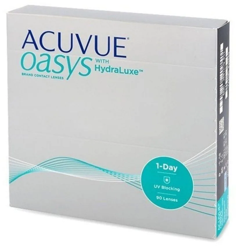 Однодневные контактные линзы ACUVUE OASYS 1-DAY (УП. 90 ЛИНЗ) ВС 8.5 -2.25 — фото 2 из 5