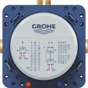 Термостат для встраиваемого монтажа на 3 выхода GROHE Grohtherm SmartControl 29121GN0 холодный рассвет матовый