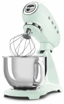 Миксер Smeg SMEG SMF03PGEU, пастельный зеленый, планетарный, нержавеющая сталь, 4,8 л