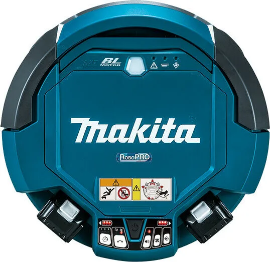 Робот-пылесос Makita DRC200Z без АКБ и ЗУ, синий/черный, 2.5 л — фото 2 из 12