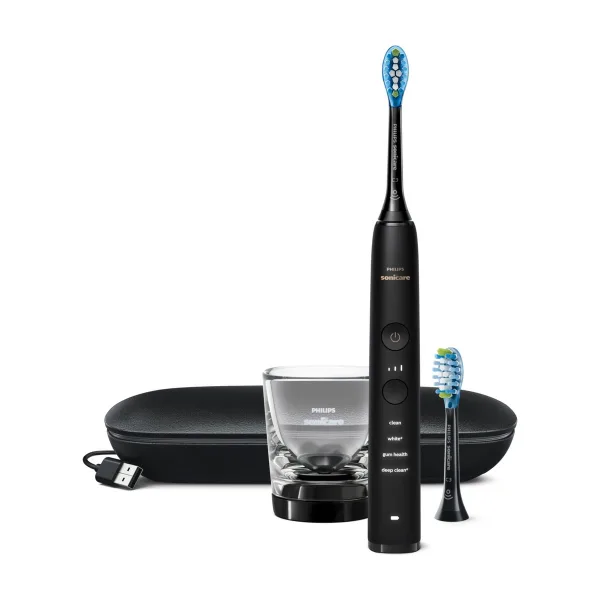 Звуковая зубная щетка Sonicare DiamondClean 9000 HX9913/18, черный