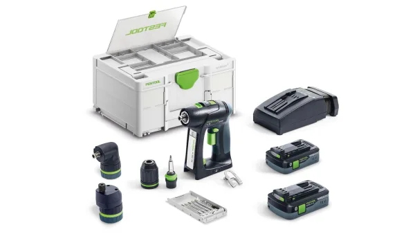 Аккумуляторная дрель-шуруповёрт FESTOOL C 18 HPC 4,0 I-Set 577617