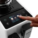 Кофемашина автоматическая DeLonghi Rivelia Perfetto EXAM440.55.W, 1.4 л, 19 бар, 16 рецептов, авто капучинатор, сенсорное управление, белая