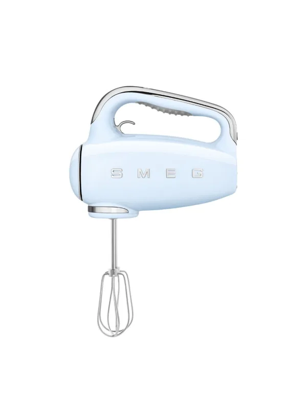 Миксер ручной электрический SMEG HMF01PBEU, пастельный голубой