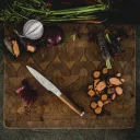 Нож для овощей Fiskars Norden, лезвие 11 см, берёзовая рукоять