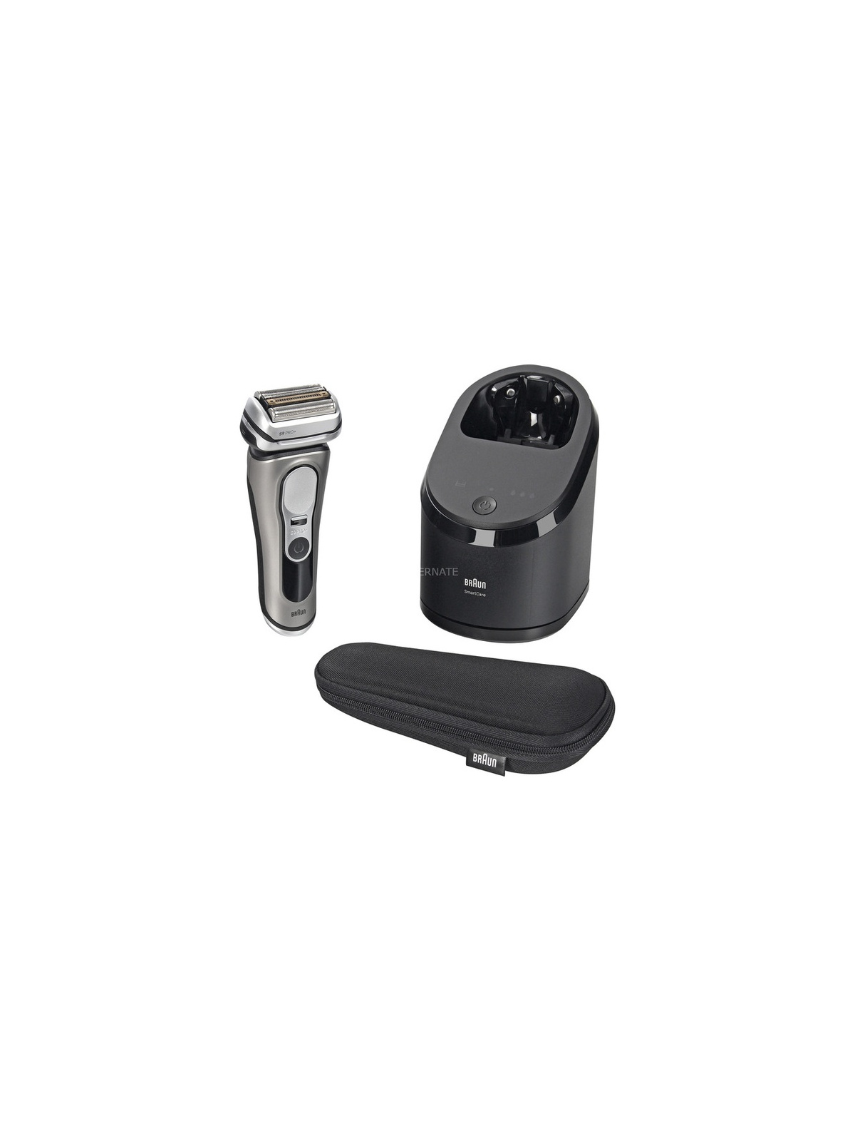 Электробритва Braun Series 9 Pro+ 9665cc, графит/серебристый, станция SmartCare — фото 1 из 1