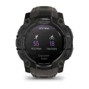 Умные часы Garmin Instinct 3, 50mm, Amoled Black with Charcoal Band (010-03020-00)