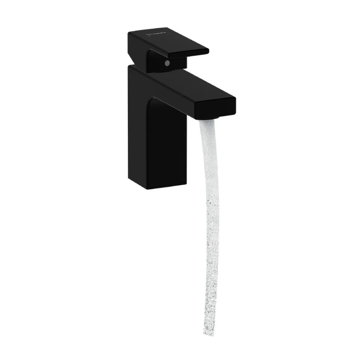Смеситель для раковины Hansgrohe Vernis Shape 100 71561670, черный матовый