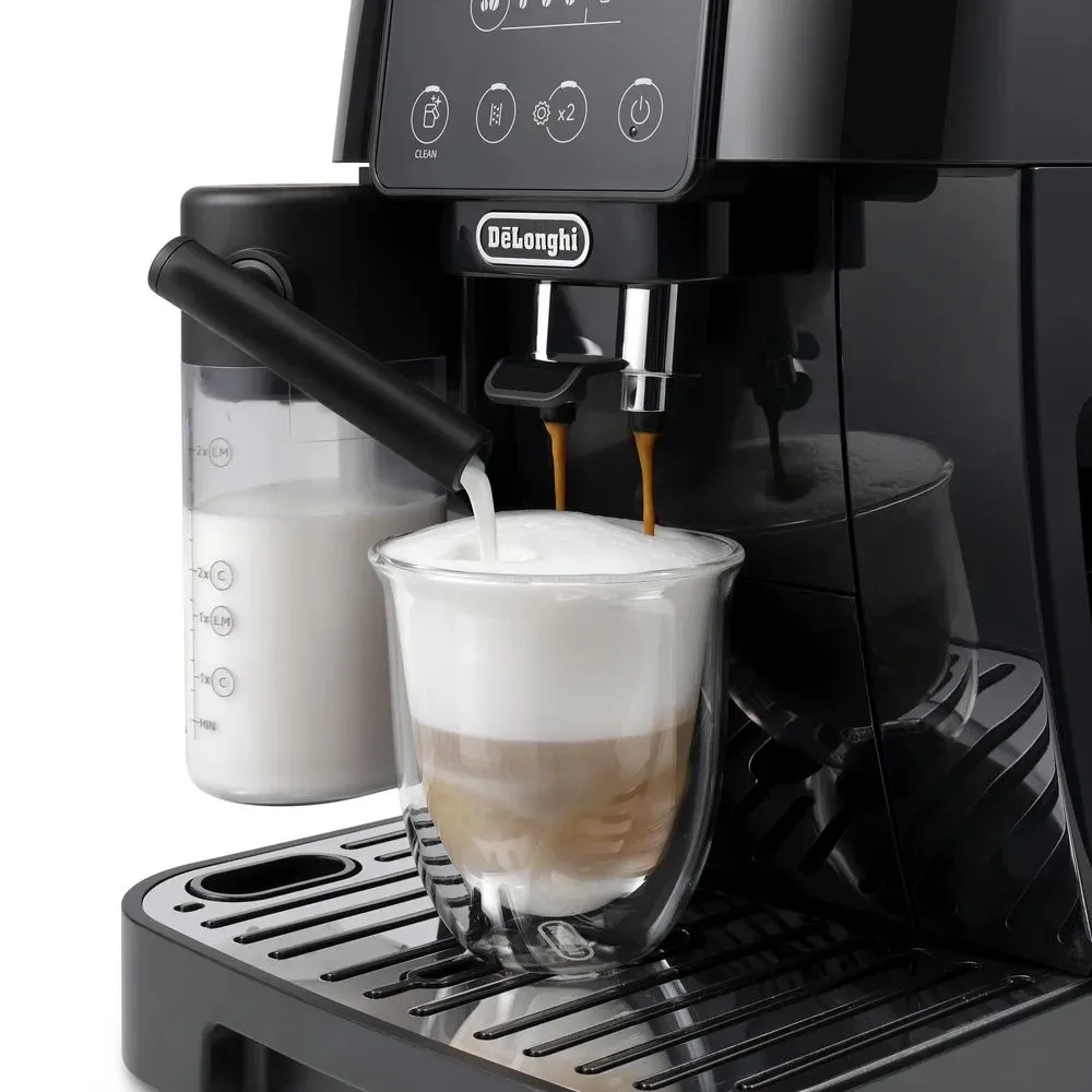 Автоматическая кофемашина Delonghi ECAM223.61.GB, 13 степеней помола, давление 15 бар, автокапучинатор, 2 порции эспрессо одновременно — фото 6 из 9