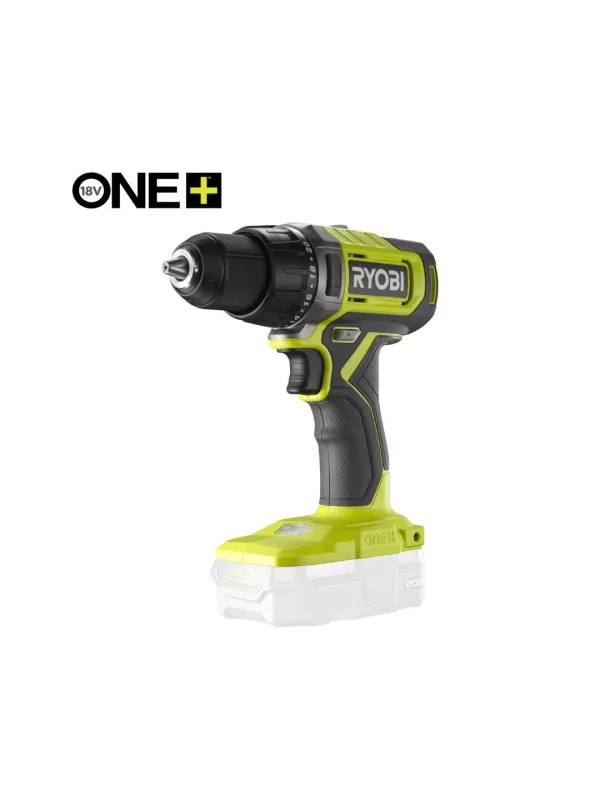 Дрель-шуруповёрт аккумуляторный RYOBI ONE+ RDD18-0 18 В, 52 Нм, патрон 13 мм, без АКБ и ЗУ