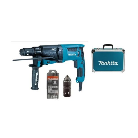 Сетевой перфоратор Makita HR2631FT13 800 Вт SDS-PLUS, набор и кейс