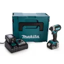 Аккумуляторный ударный винтовёрт Makita DTD153RTJ (18V, 2 x 5.0Ah, Li-Ion, Makpac 2) 170Нм