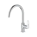 Смеситель для кухни GROHE Start Flow 31555001 однорычажный, C-образный излив, вылет 223 мм, хром