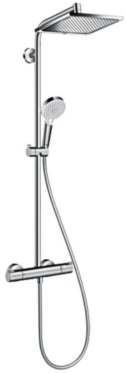 Душевой комплект Hansgrohe Crometta E 240 1jet Showerpipe EcoSmart 27281000