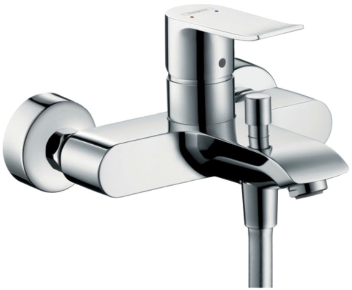 Смеситель для ванны Hansgrohe Metris 31480000