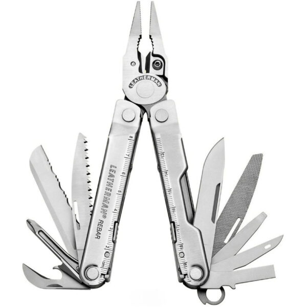 Мультитул LEATHERMAN Rebar, Silver, 17функций, нейлоновый чехол, 831557