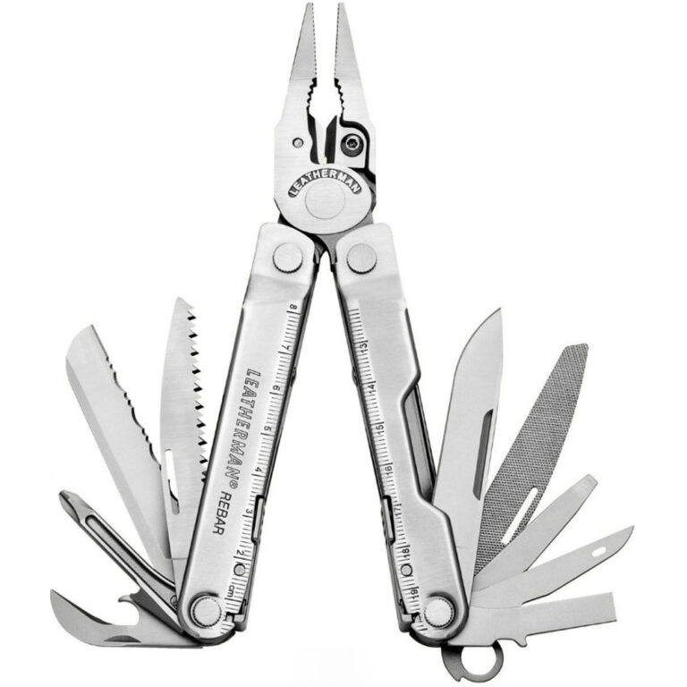 Мультитул LEATHERMAN Rebar, Silver, 17функций, нейлоновый чехол, 831557