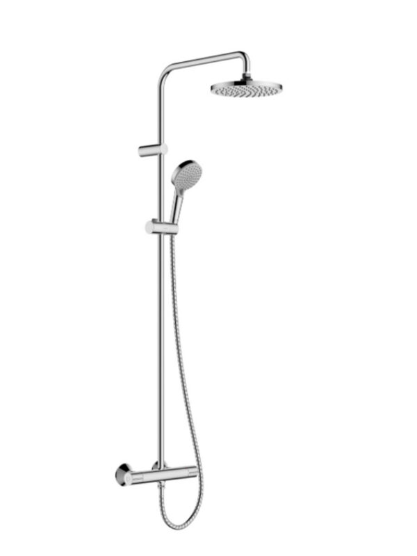 Душевая система для ванны, с термостатом, EcoSmart Hansgrohe Vernis Blend 26089000