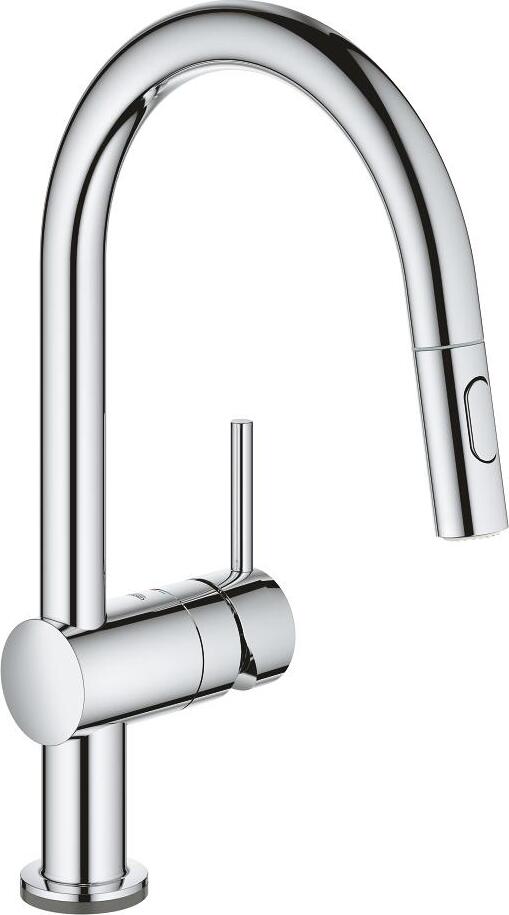 Сенсорный однорычажный смеситель для мойки GROHE QUICKFIX Minta Touch (31358002)