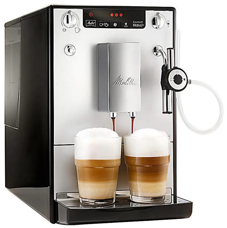 Автоматическая кофемашина Melitta Caffeo E 957-203 Solo & Perfect Milk, серебристый