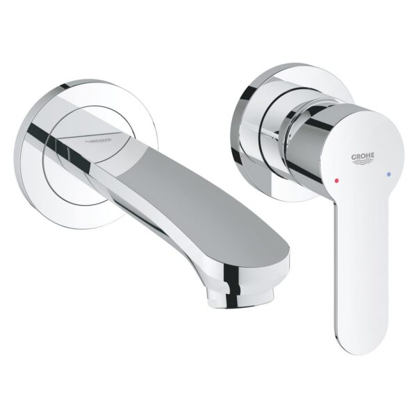 Смеситель для раковины на два отверстия Grohe Eurostyle Cosmopolitan 19571 002 (19571002) хром