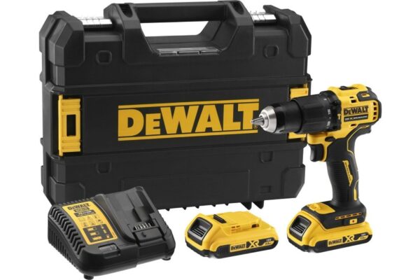 Ультракомпактная бесщёточная ударная дрель-шуруповерт DEWALT DCD709P2T