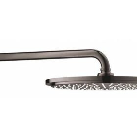 Верхний душ GROHE Rainshower с кронштейном, темный графит глянец (26066A00)