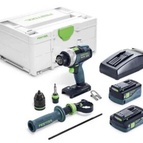 Аккумуляторная дрель-шуруповерт Festool QUADRIVE TDC 18/4 5,0/4,0 I-Plus 577649