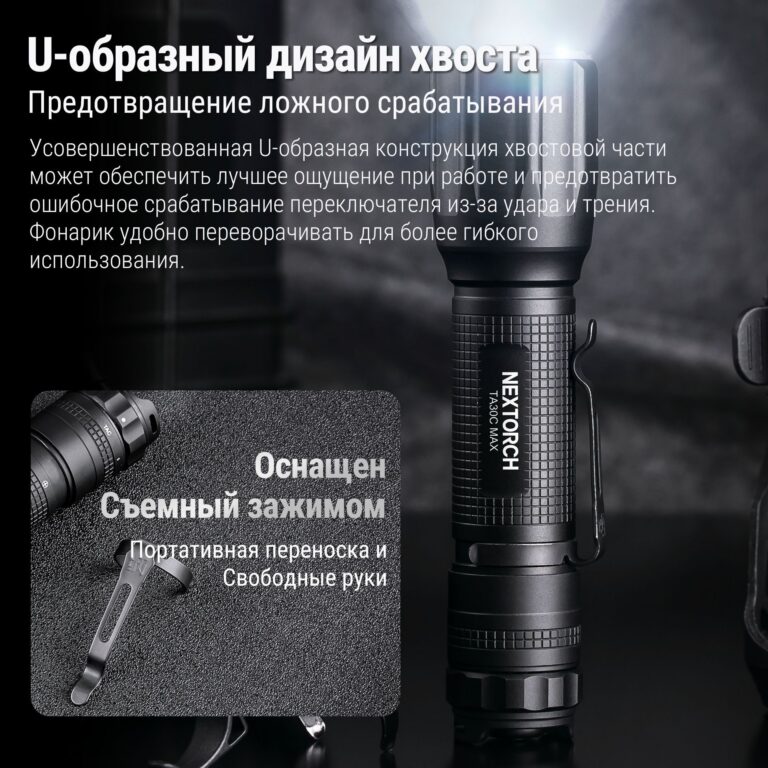 Фонарь тактический Nextorch TA30C-MAX 6945064206347