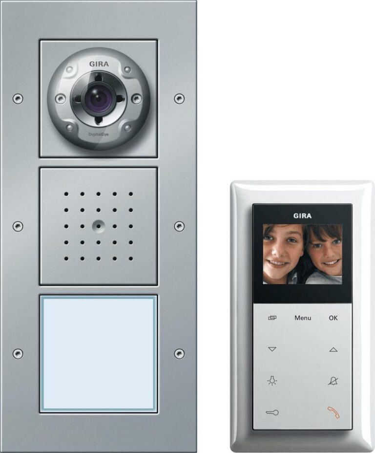 Gira 049545 - Видеодомофон + вызывая панель