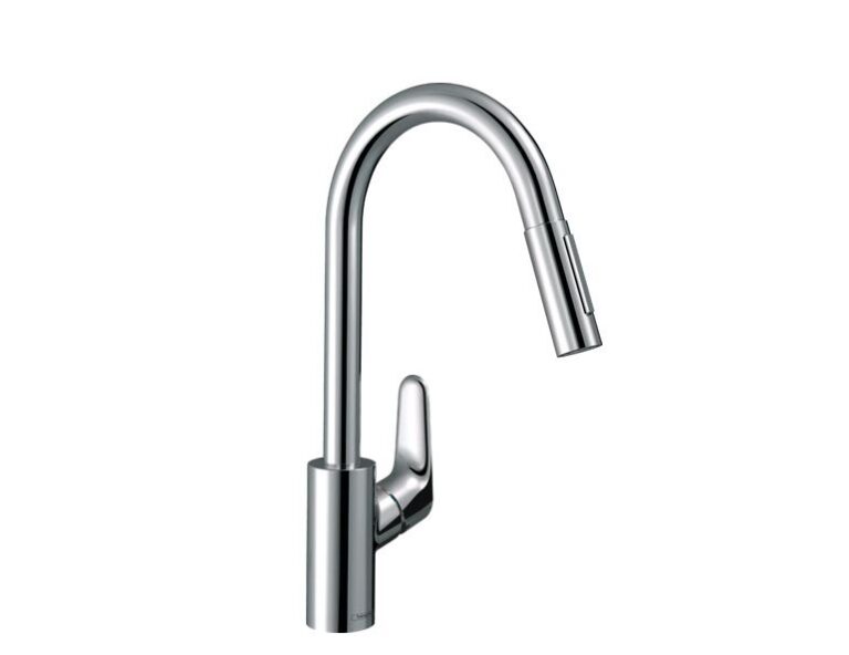 Смеситель для кухни HANSGROHE Focus с выдвижной лейкой 31815000
