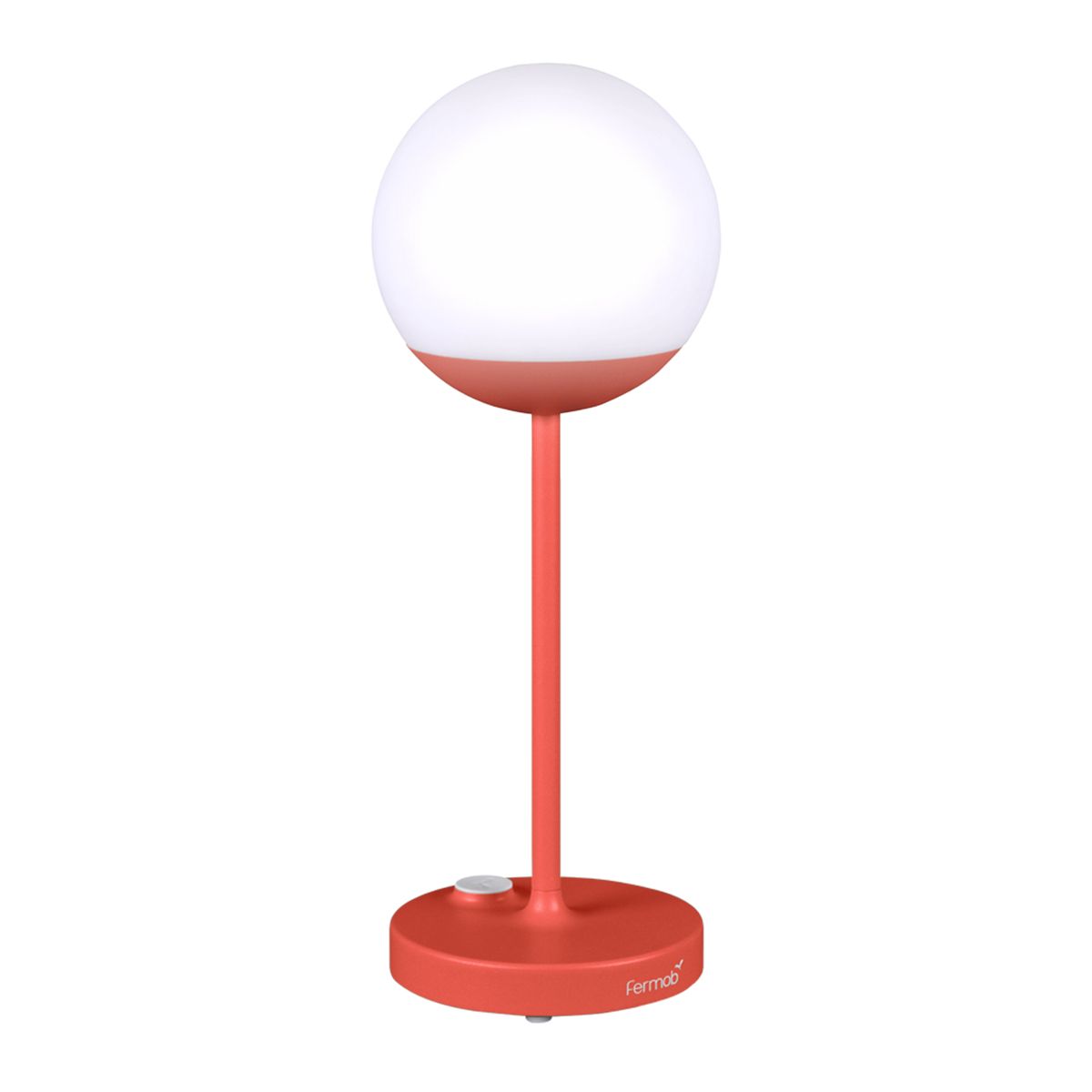 Светильник беспроводной 40см - Fermob MOOON! Lampe 41 Capucine