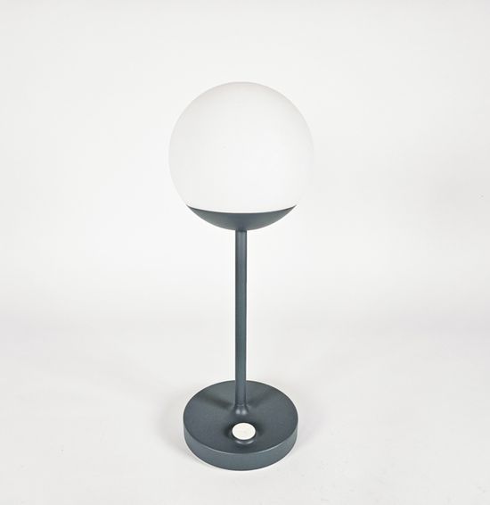 Светильник беспроводной 40см - Fermob MOOON! Lampe 41 Gris Orange