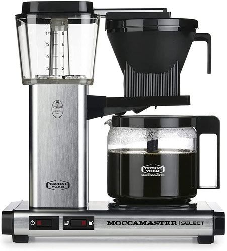 Кофеварка Moccamaster KBG741 Select Brushed 53979, цвет серебро