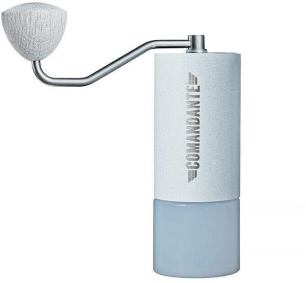 Ручная кофемолка Comandante C40 MK4 Nitro Blade, Snow White