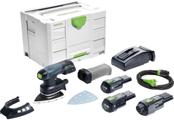 Машинка шлифовальная дельтавидная аккумуляторная FESTOOL DTSC 400 Li 3,1-Set (577509)