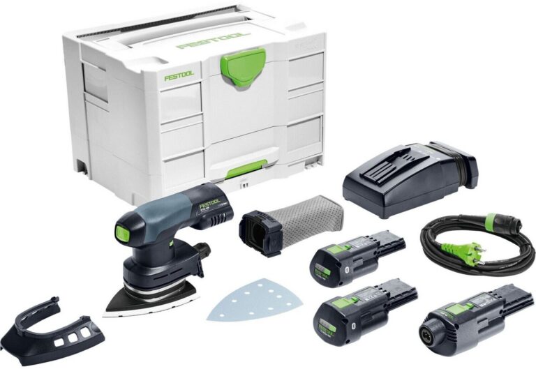 Машинка шлифовальная дельтавидная аккумуляторная FESTOOL DTSC 400 Li 3,1-Set