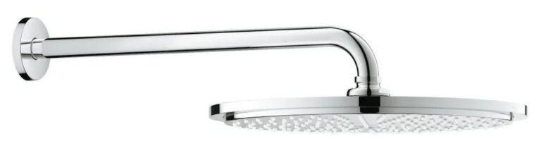 Верхний душ с кронштейном GROHE Rainshower Cosmopolitan Metal, диаметр 310 мм, хром