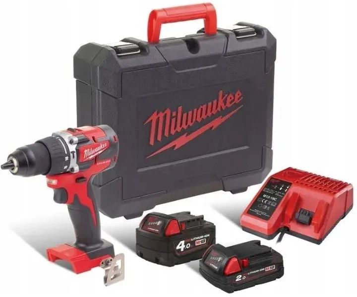 Аккумуляторная ударная дрель-шуруповерт Milwaukee M18 CBLPD-422C 4933472116