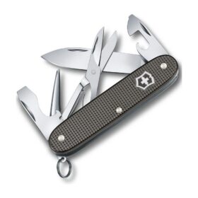 Нож перочинный VICTORINOX Pioneer X Alox LE 2022, 93 мм, 9 функций, алюминиевая рукоять, серый 0.8231.L22