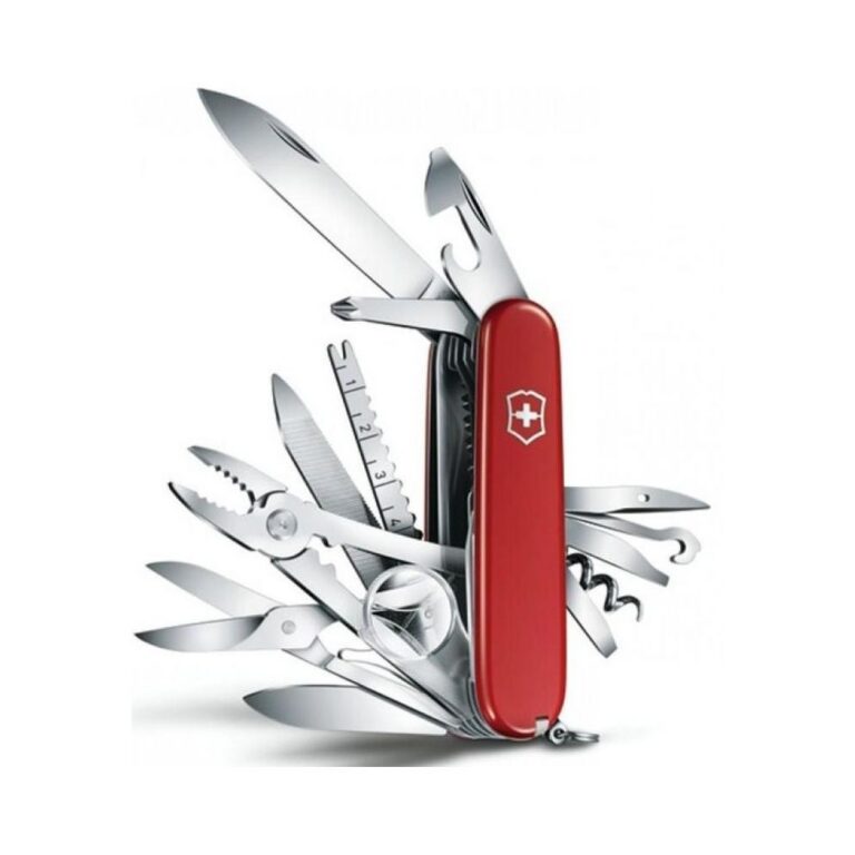 Нож перочинный Victorinox SwissChamp (1.6795.LB1) 91мм, 33 функции, красный блистер