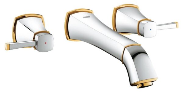 Смеситель для раковины Grohe Grandera 20415IG0 хром/золото