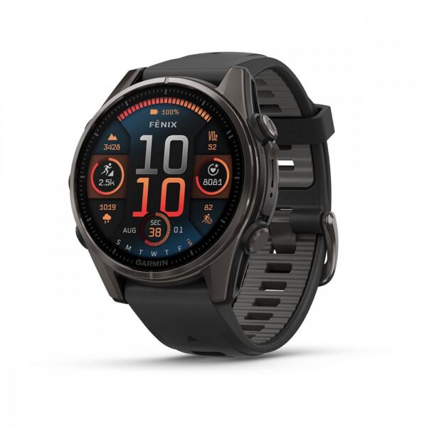 Умные часы Garmin Fenix 8, 43мм (010-02903-21) Черные