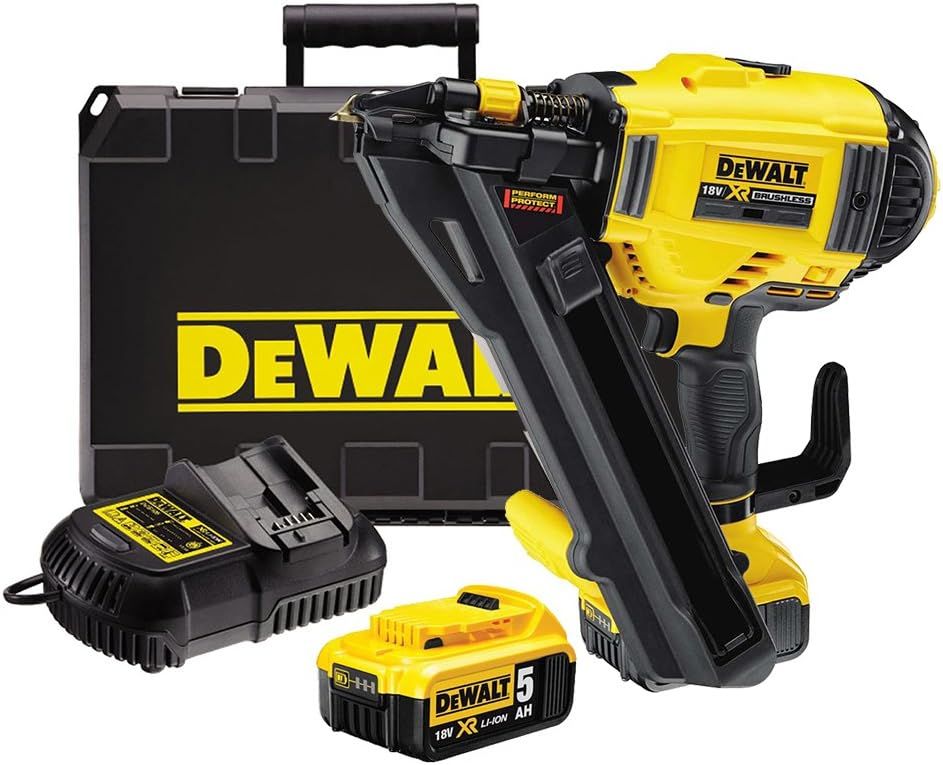 Пистолет гвоздезабивной Dewalt DCN693P2-QW электрический