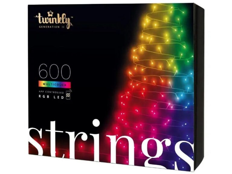 Smart-гирлянда Twinkly Strings - 600 шт. (48 м) RGB + BT + Wi-Fi Generation II TWS600STP-BEU