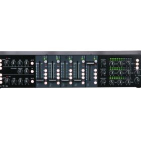 Зональный микшер DAP Audio IMIX-7.3, 3 зоны, 5 каналов, 19'', 2U, XLR 3pin / RCA, IN: 11x Line / 3x Phono, 2x Mic