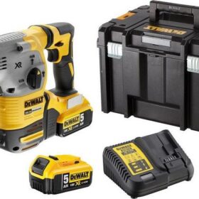 Аккумуляторный перфоратор DeWALT, SDS-Plus, 18В/5Ач, DCH283P2